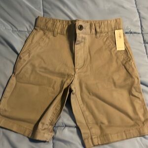 Old navy gray khaki shorts, size youth 8